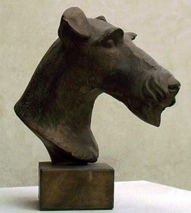 Antonín Kolář hlava psa